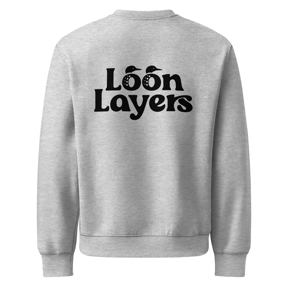 Two Loons Sweatshirt - Oversized Heavyweight